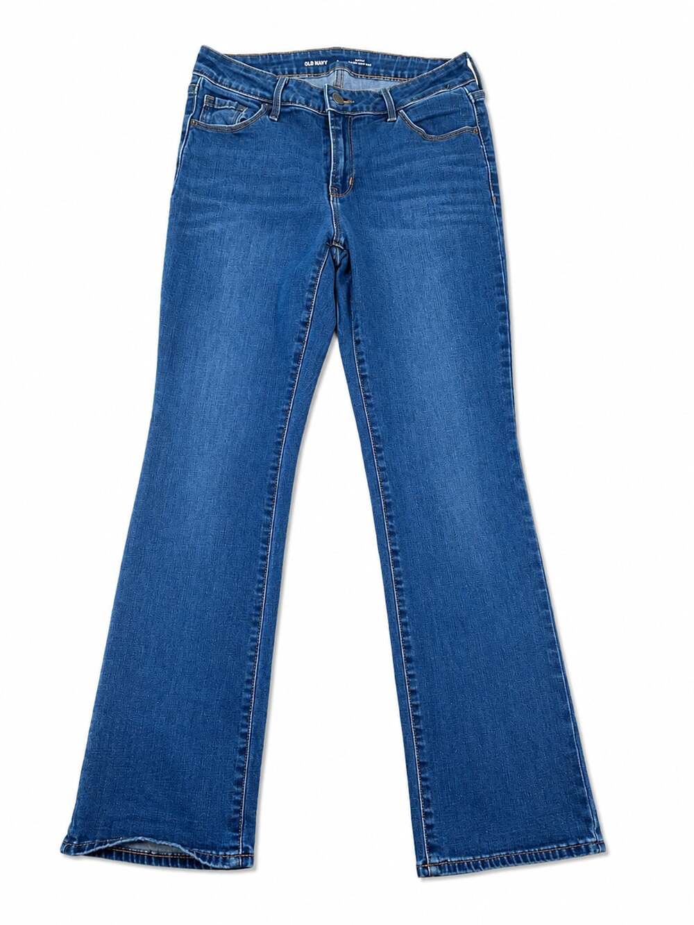 Old Navy Mid-Rise Kicker Boot-Cut Jeans Size 6 Short